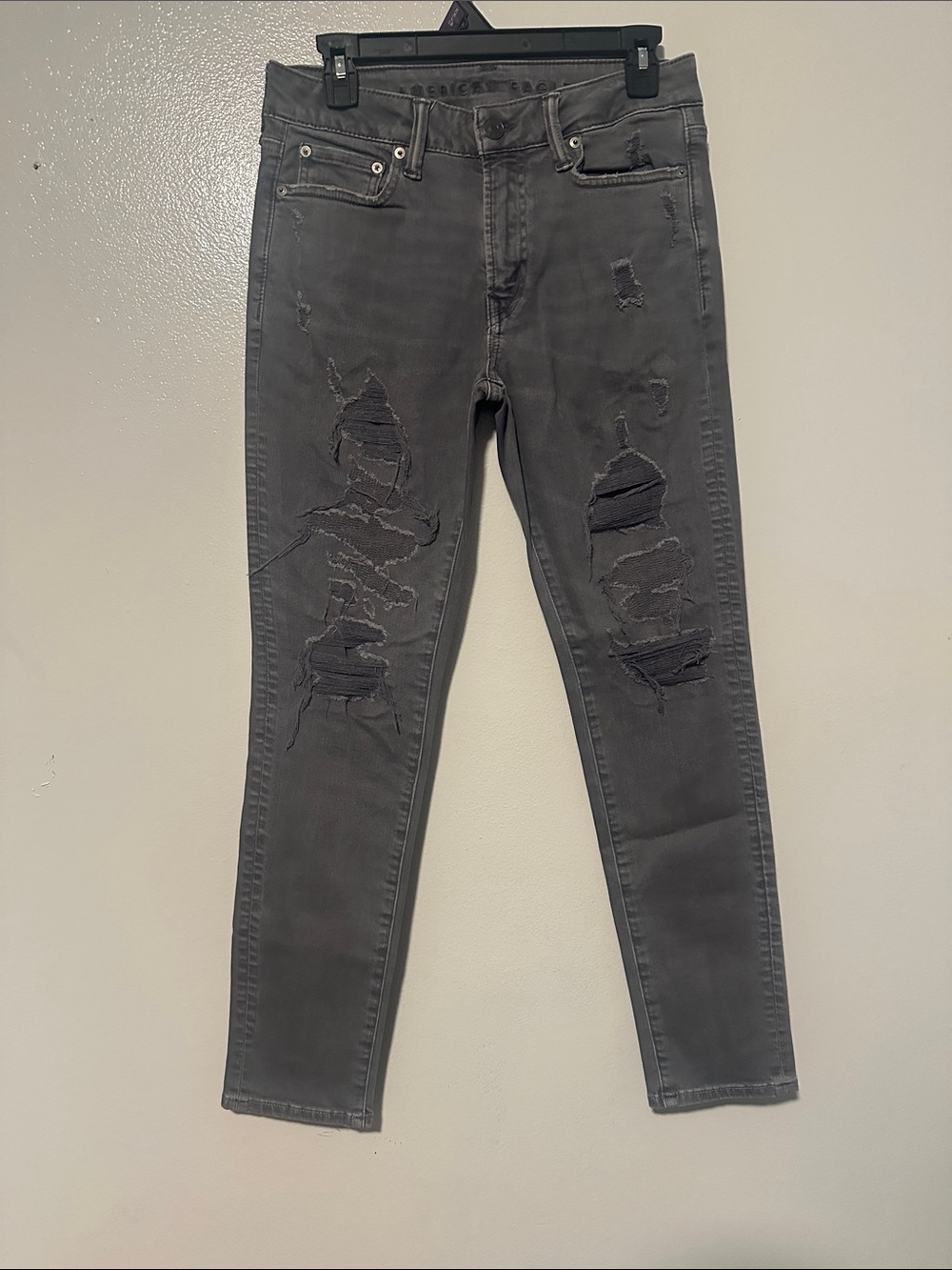 Men's American eagle gray jeans